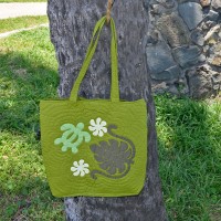 Quilted Eco Bag Honu Sea Turtle Quilted Eco Bag Honu Sea Turtle